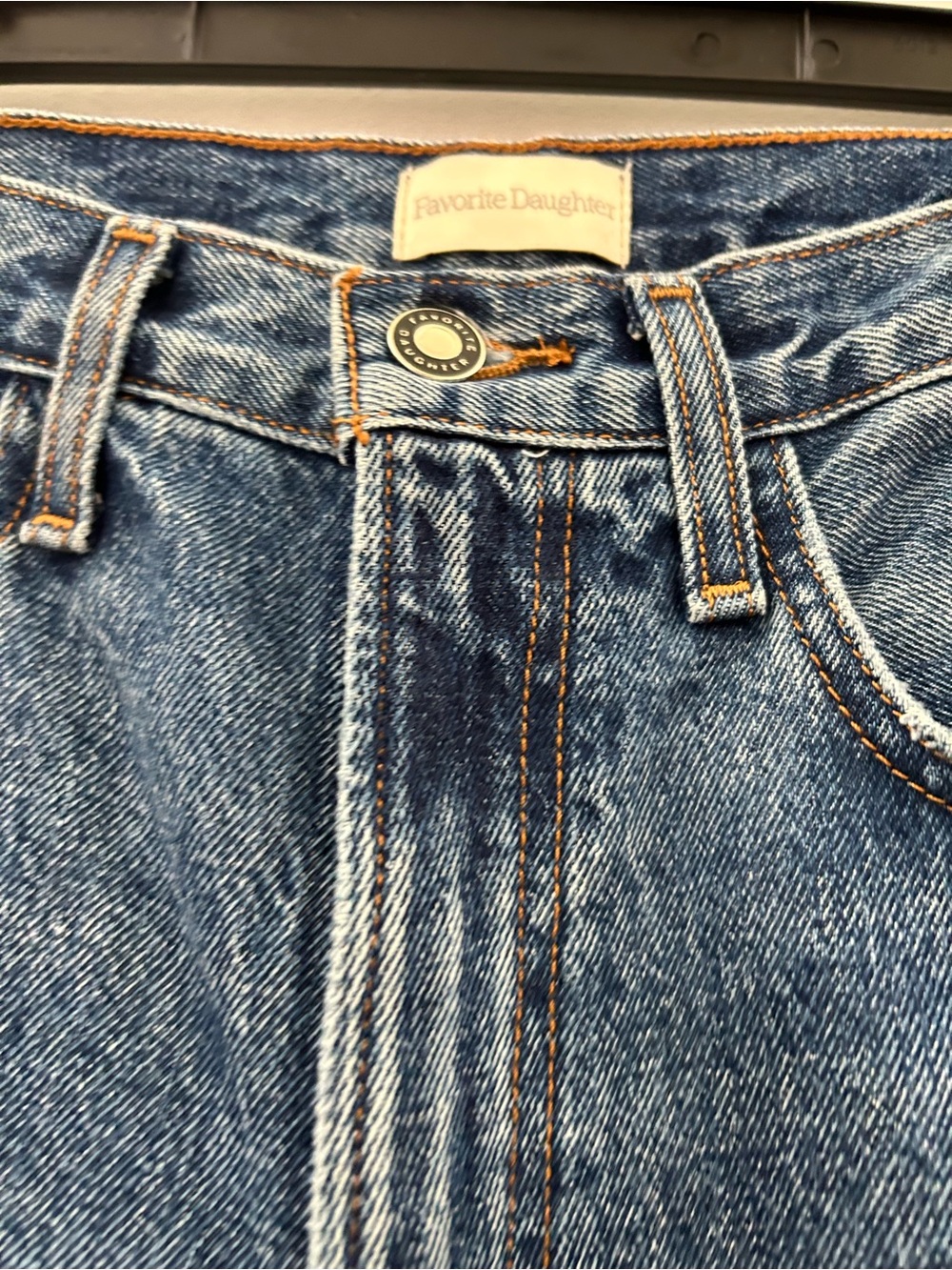 Favorite Daughter Distressed The Tommy Low Slung long straight jeans - Boston - Picture 8 of 11